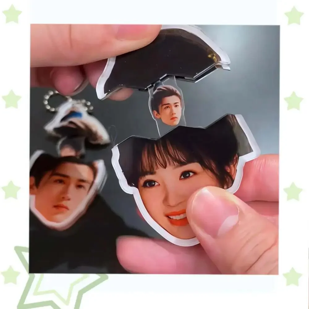 Pursuit of Jade Pull-Out Keychain, Xie Zheng,Fan Changyu Funny Shape Acrylic Cha